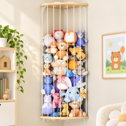 Adjustable Corner Stuffed Animal Organizer