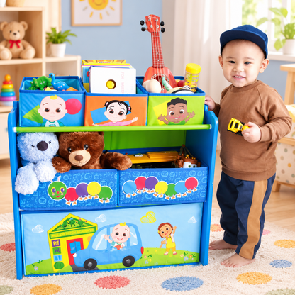 6-Bin Kids Toy Storage Cabinet