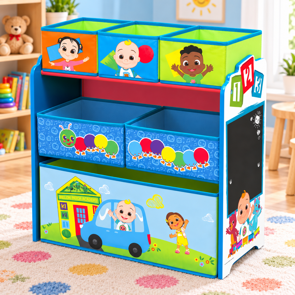 6-Bin Kids Toy Storage Cabinet