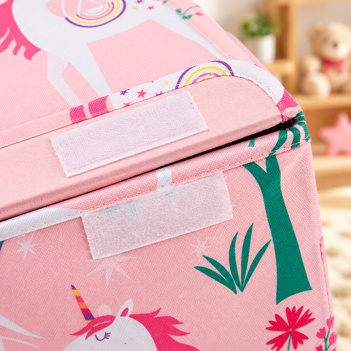 Collapsible Kids Toy Storage Trunk